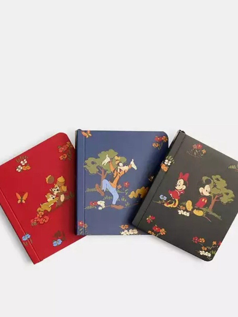 New Disney X Coach Mini Notebook Set with Mickey Mouse and Friends
